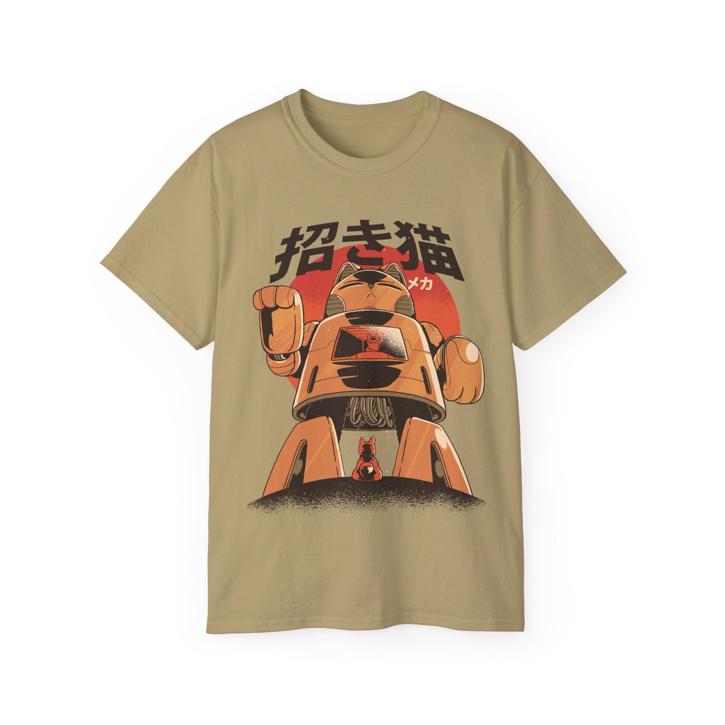 Womens Robot Cat Tee