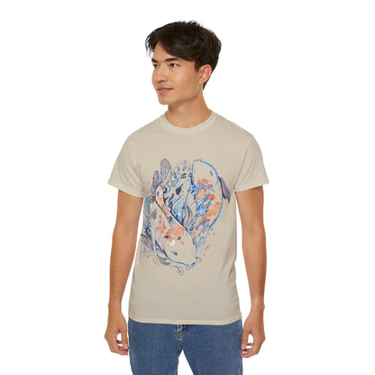 Mens Koi Watercolour Tee