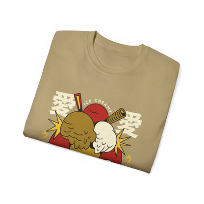 Mens Cartoon Ice Cream Tee