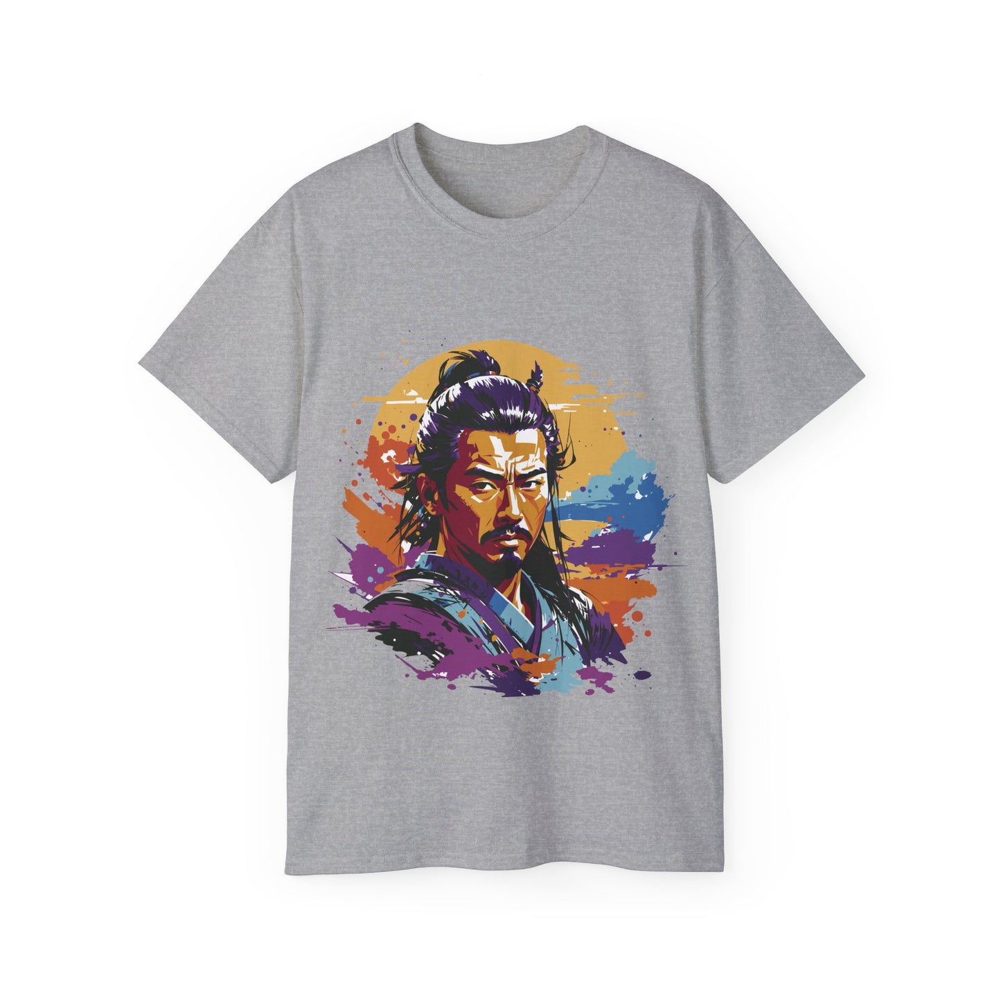 Mens Colourful Samurai Tee