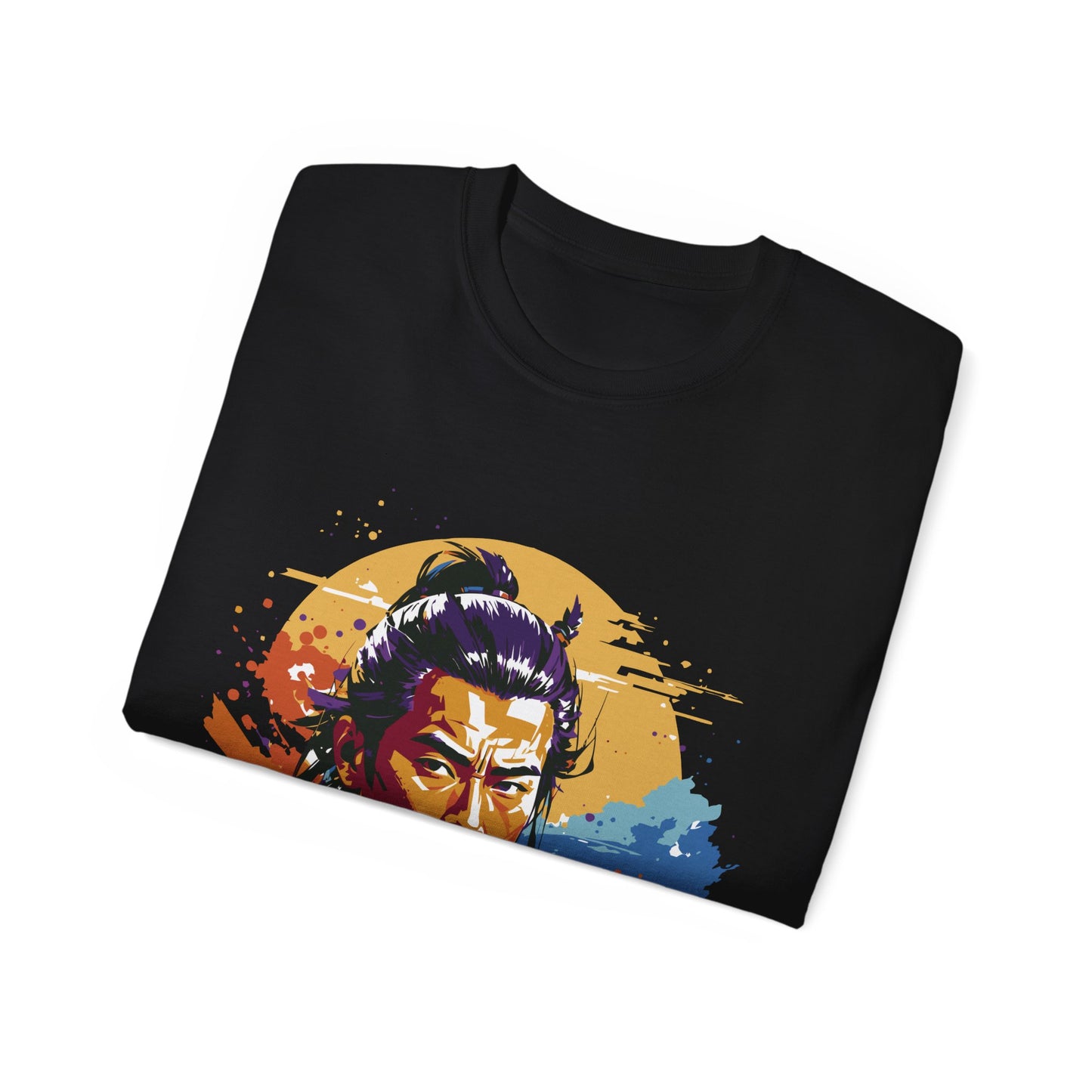 Mens Colourful Samurai Tee