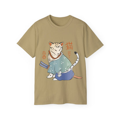 Mens Cat Samurai Tee 2