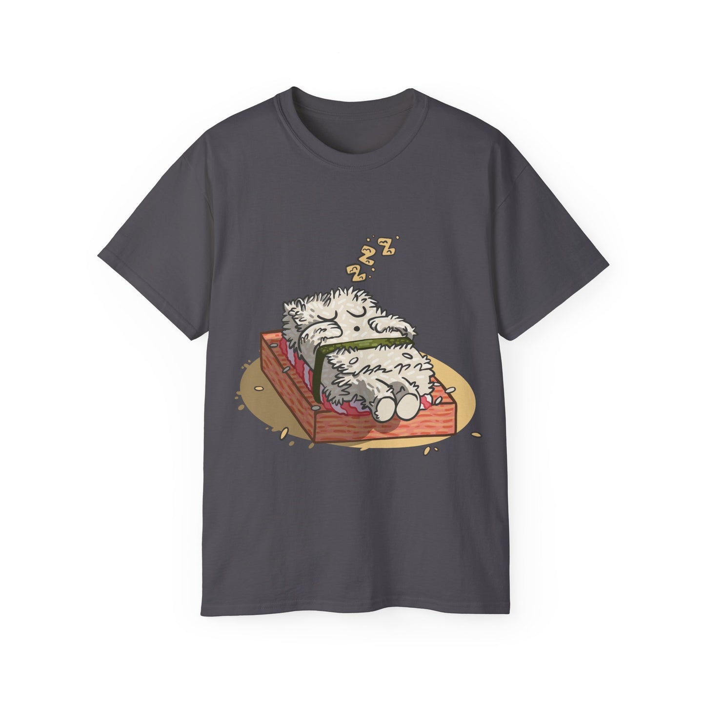 Mens Sleeping Sushi Tee