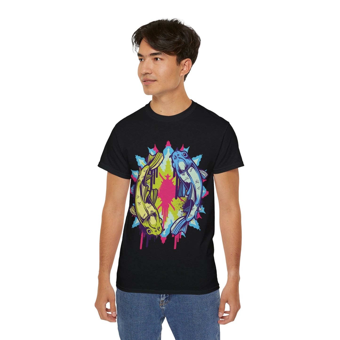 Mens Koi Colorful Tee