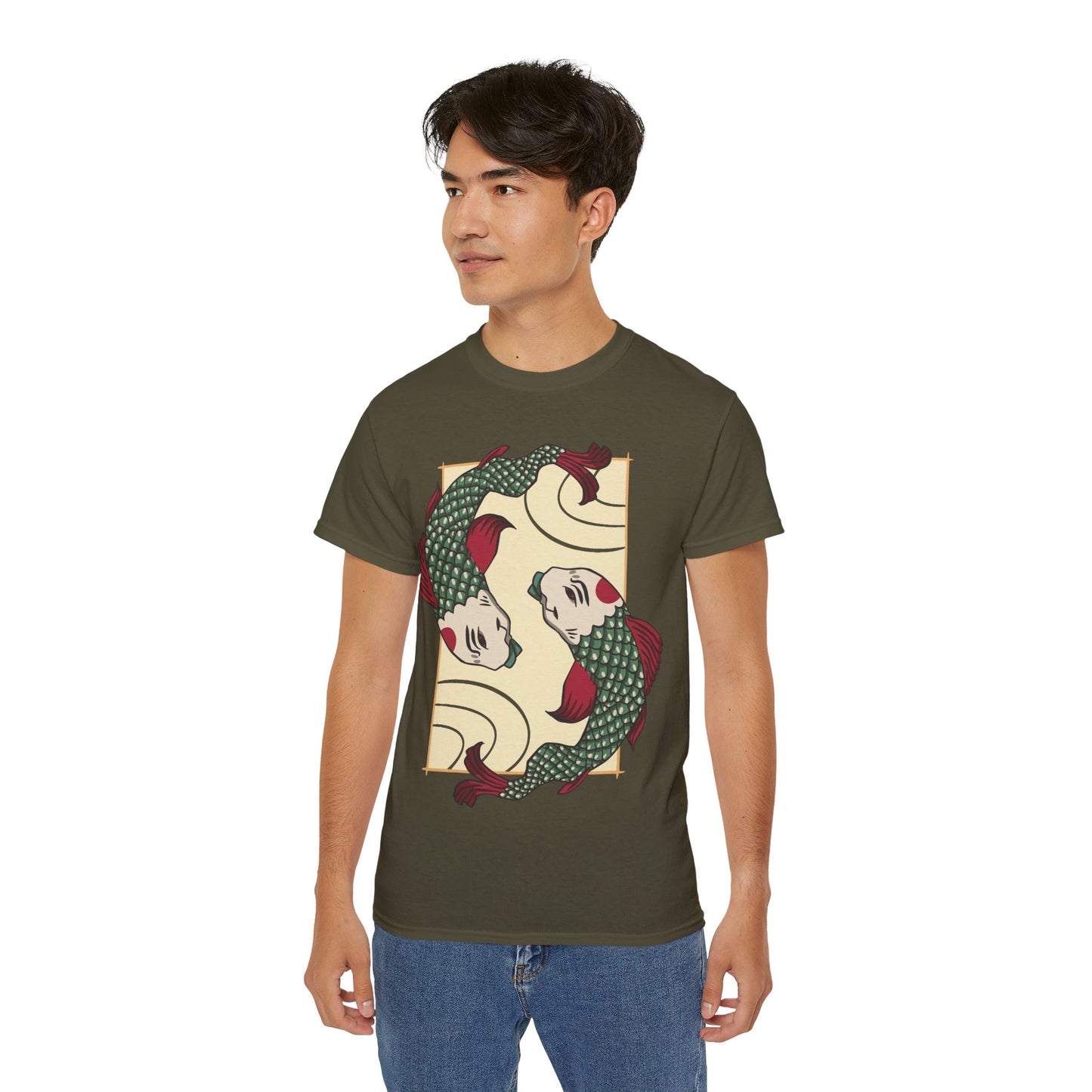 Mens Koi Fish Tee