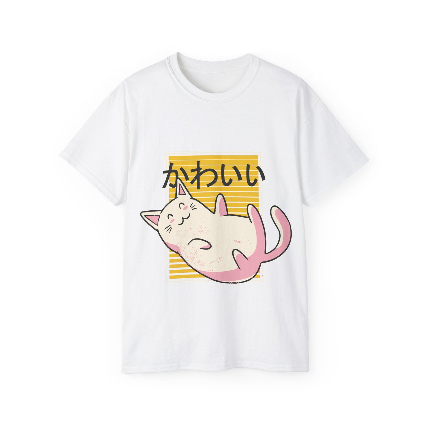 Mens Kawaii Cat Tee