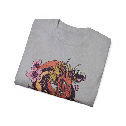 Mens Dragon Sakura Tee