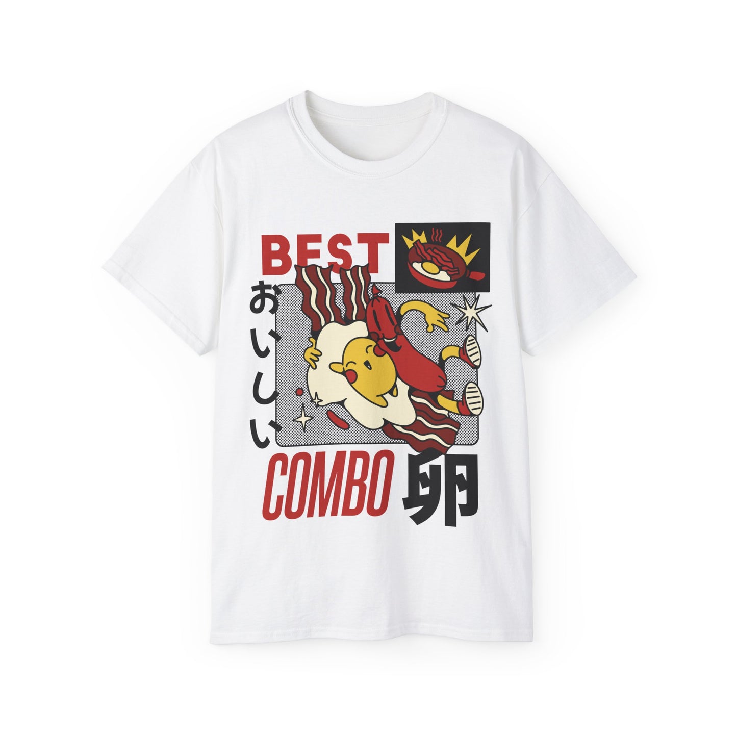 Mens Cartoon Bubble Tea Tee