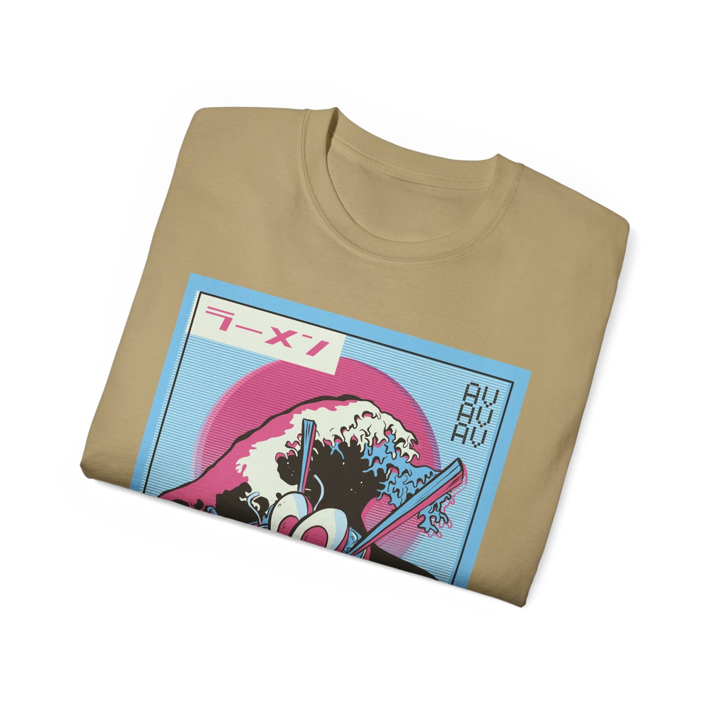 Mens Vaporwave Ramen Tee