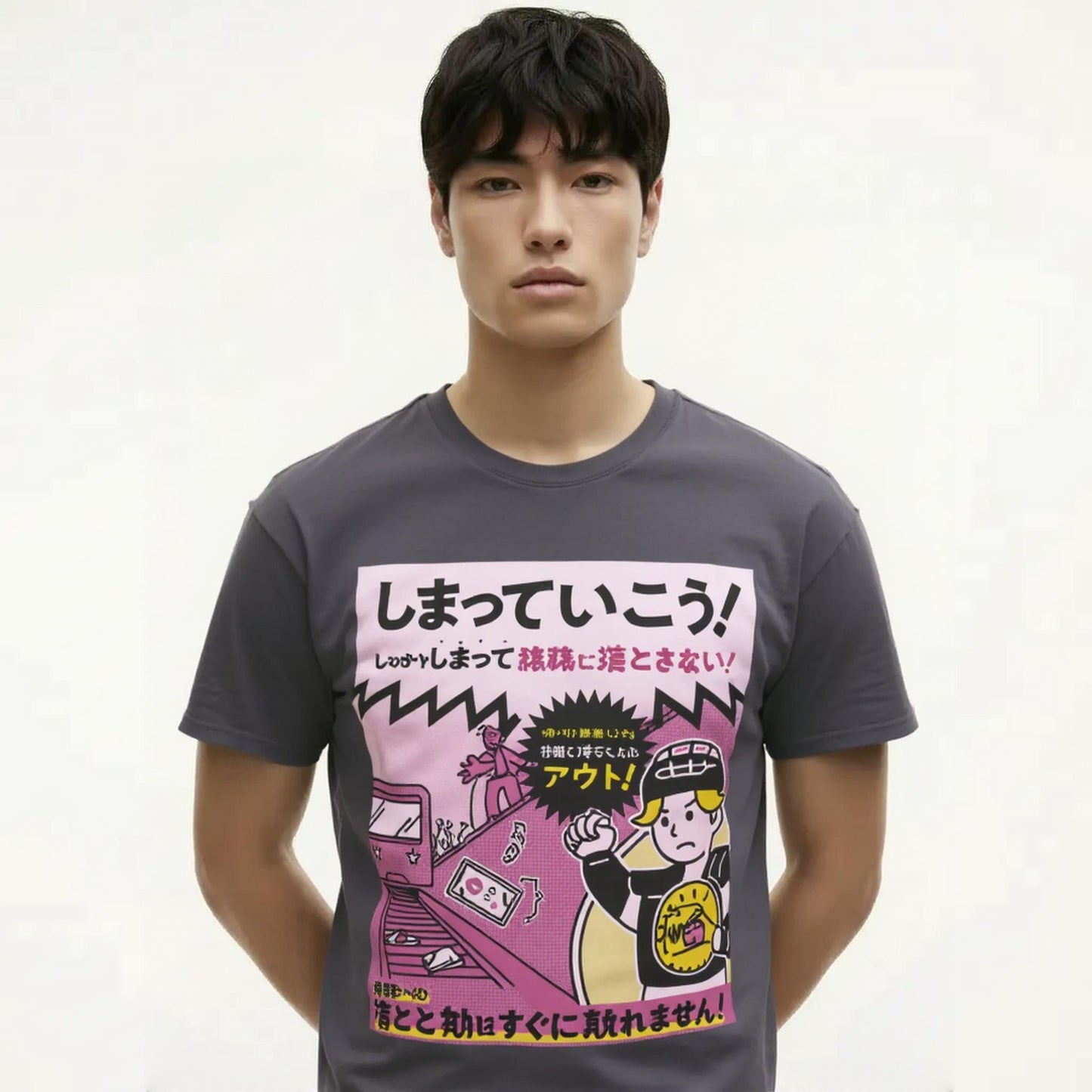 Mens Metro Track Danger Tee