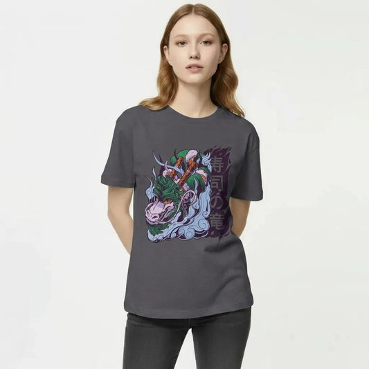 Womens Sushi Dragon Tee 3