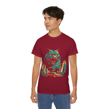 Mens Cat Kaiju Tee