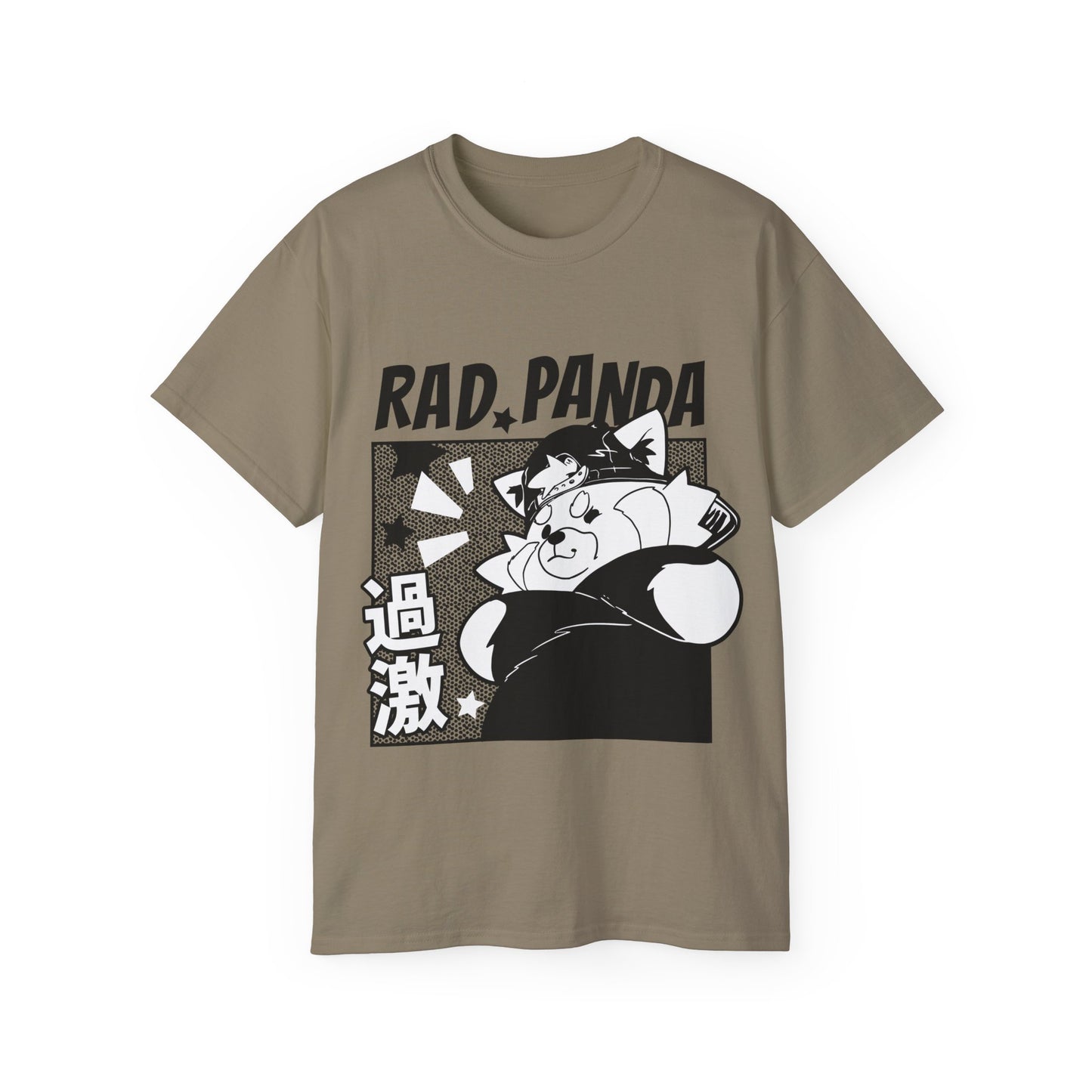 Mens Red Panda Comic Tee