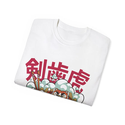 Womens Sleepy Tiger Ramen Tee