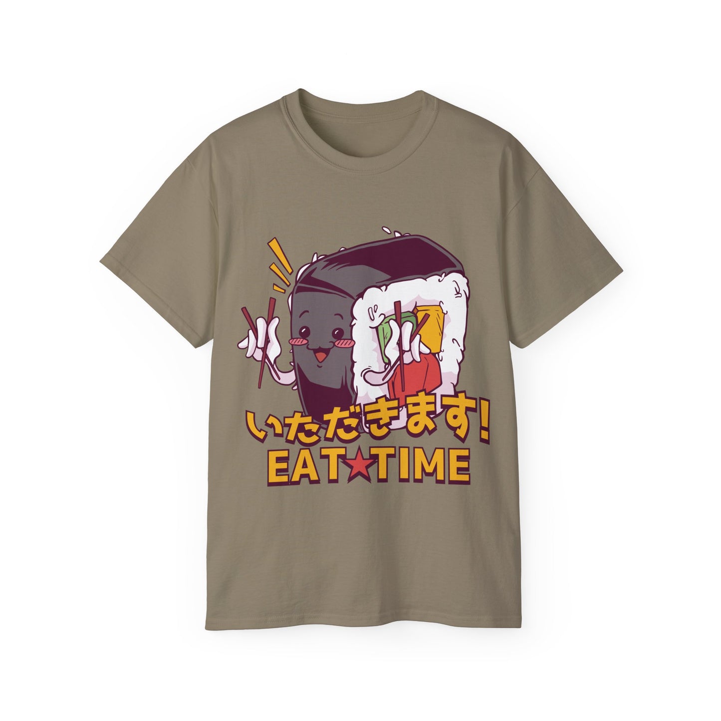 Mens Sushi Eat Time Tee