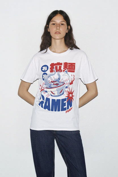 Womens Ramen Monster Tee
