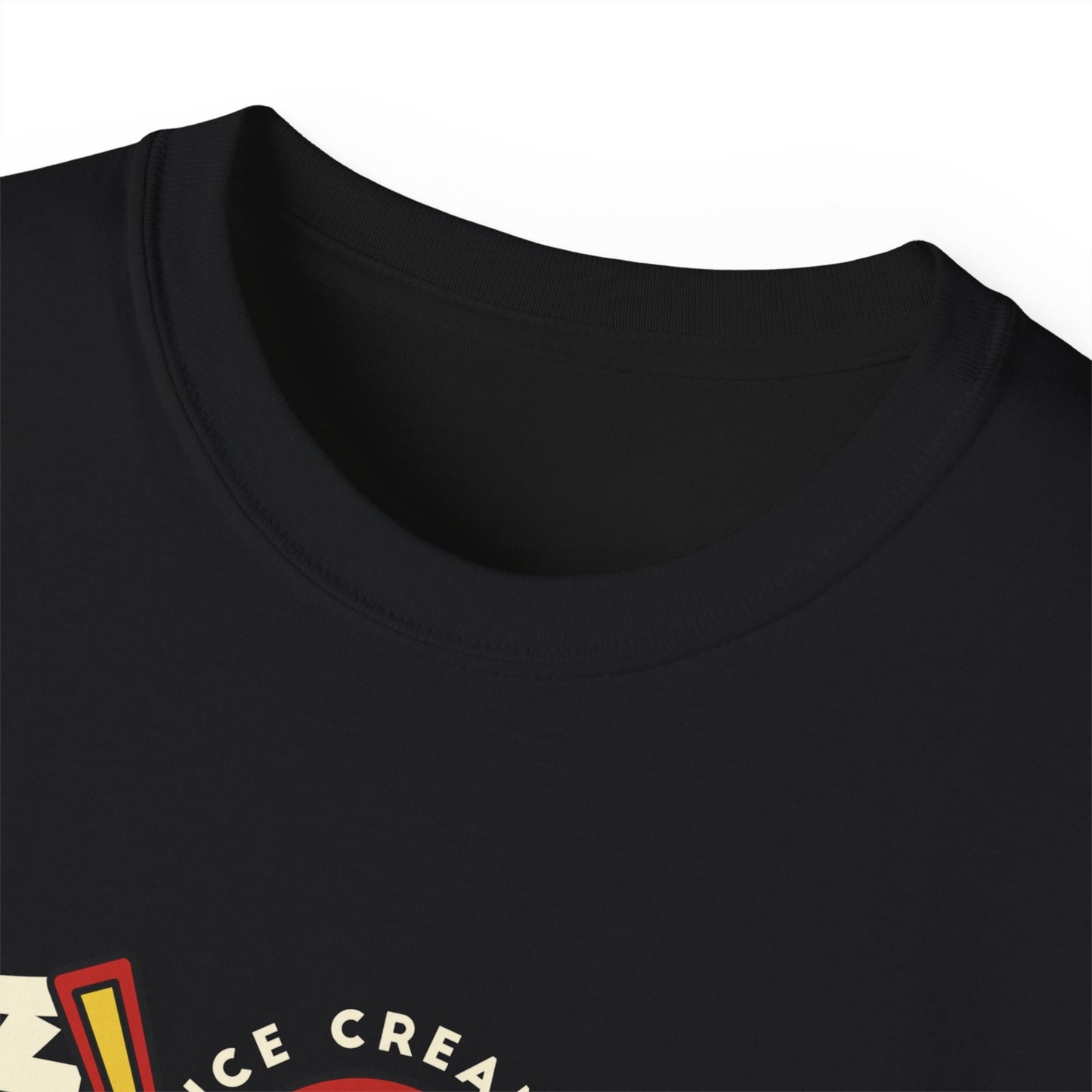 Womens Cartoon Ice Cream Tee