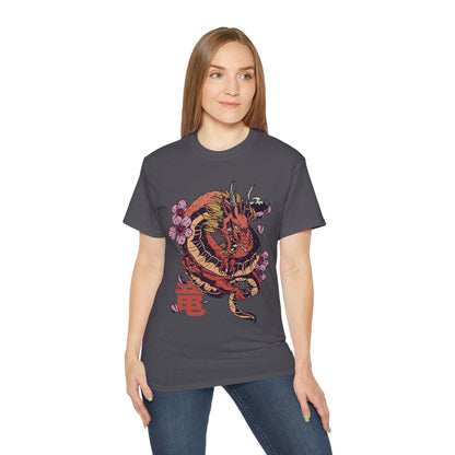 Mens Dragon Sakura Tee