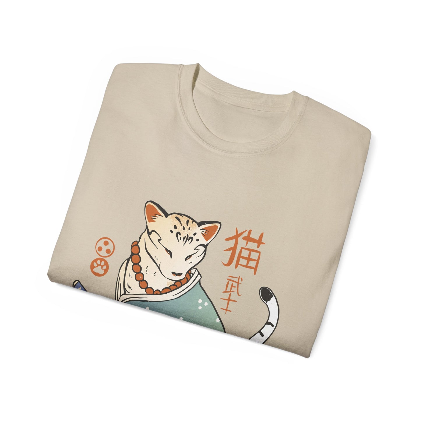 Mens Cat Samurai Tee 2