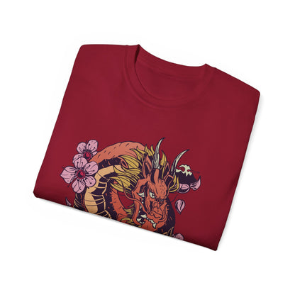 Mens Dragon Sakura Tee