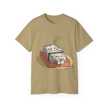 Mens Sleeping Sushi Tee