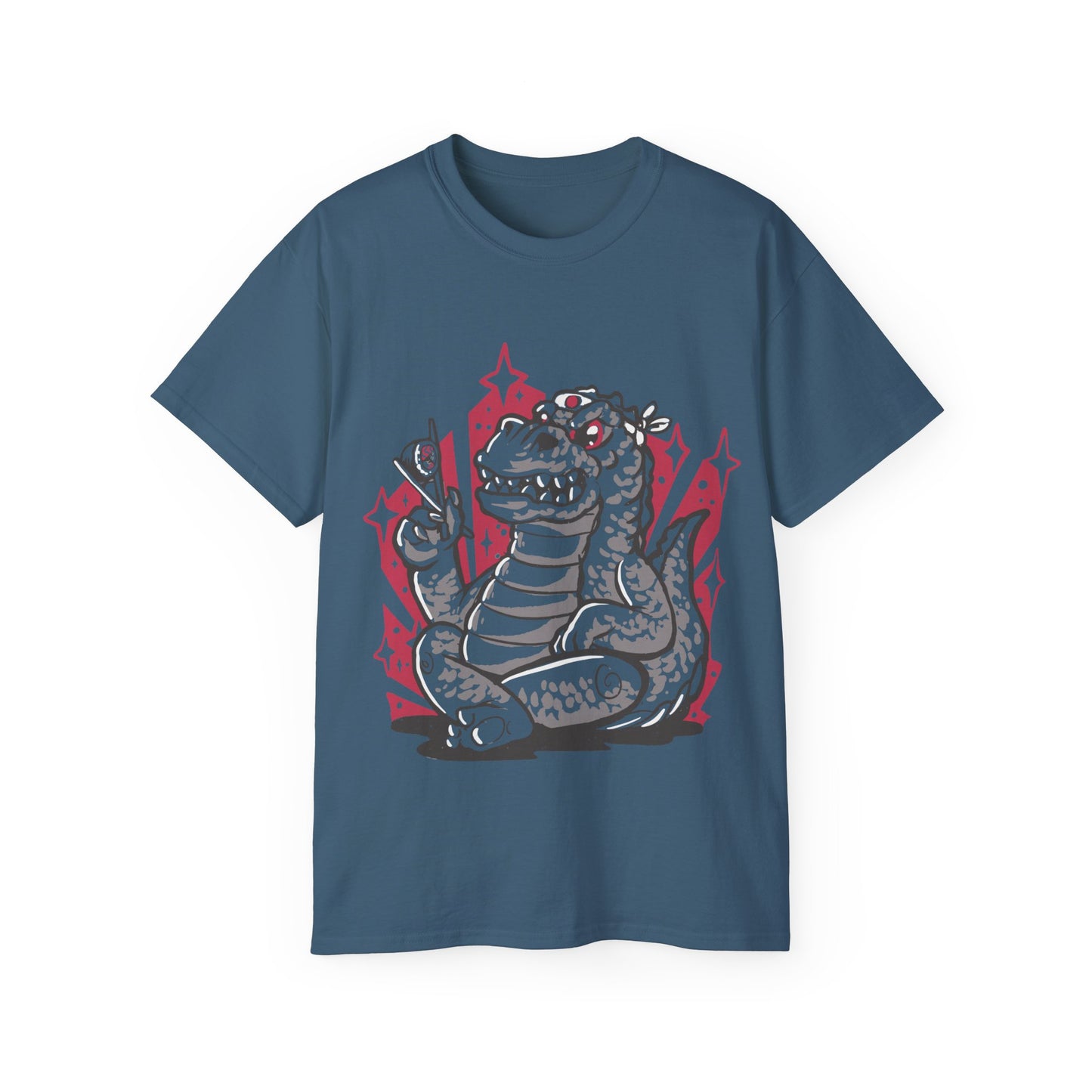 Womens Sushi Dragon Tee 4