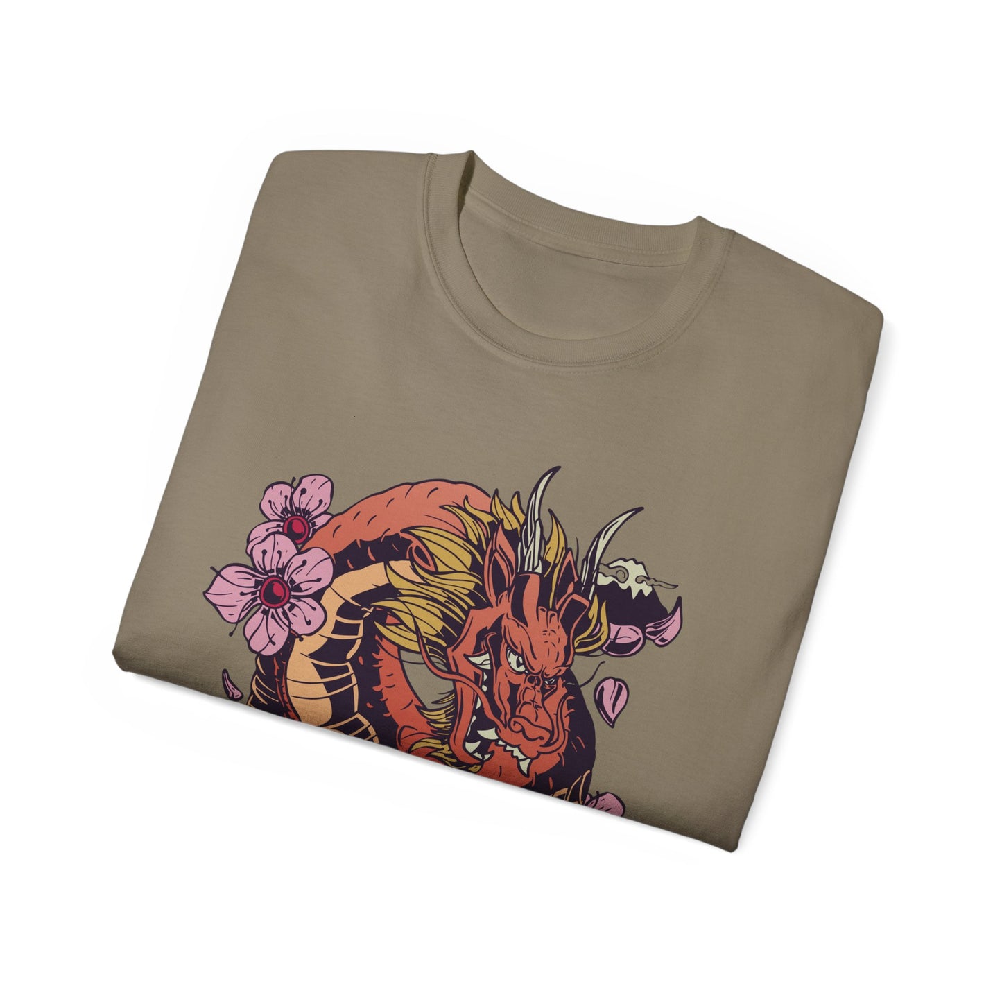 Mens Dragon Sakura Tee