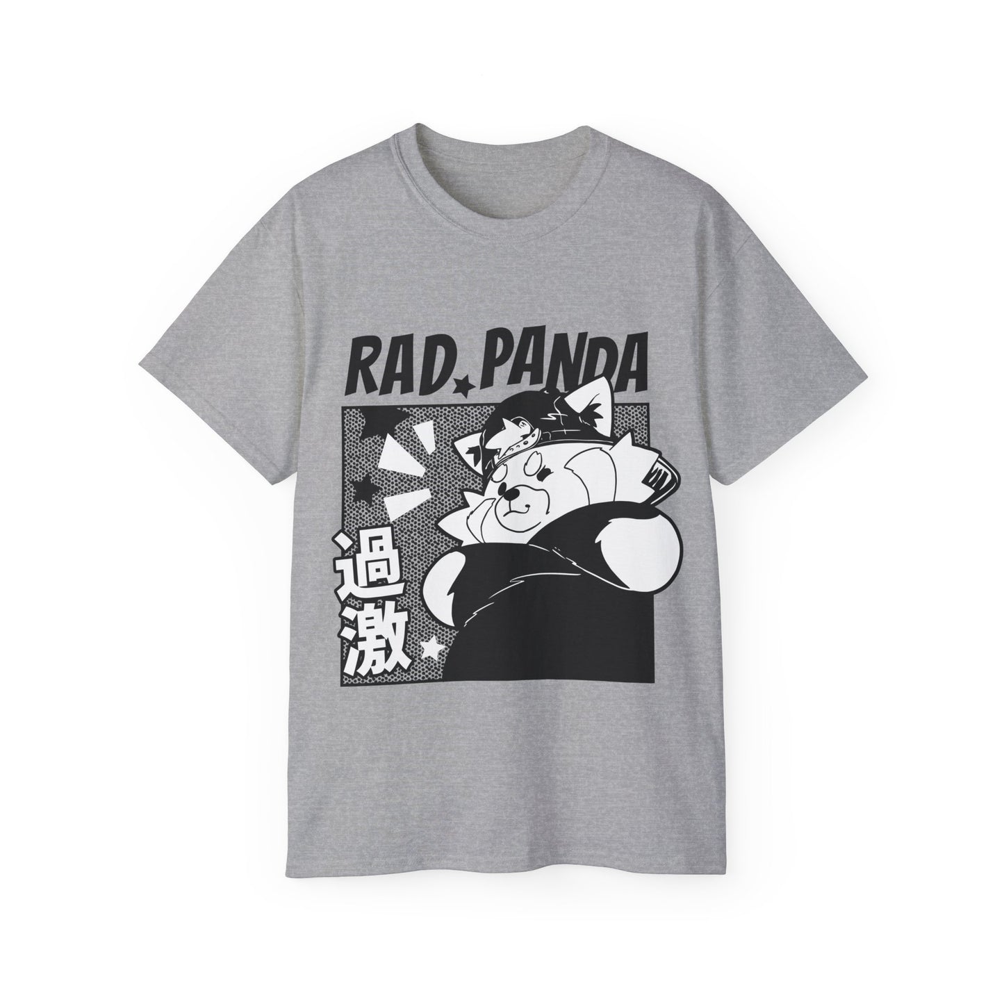 Mens Red Panda Comic Tee