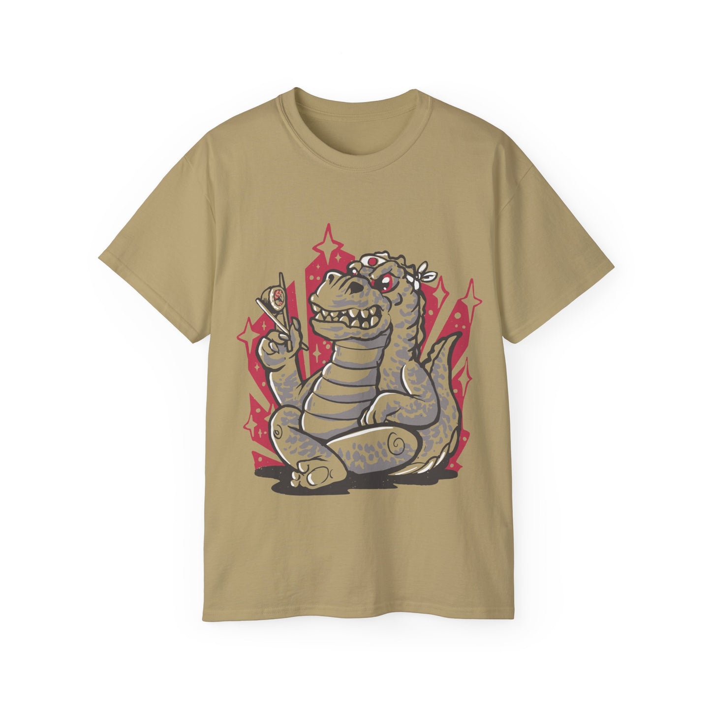 Womens Sushi Dragon Tee 4