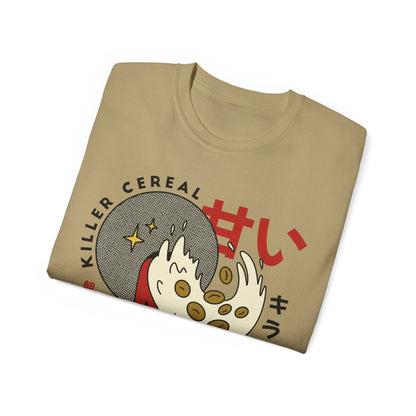 Womens Cartoon Cereal Killer Tee
