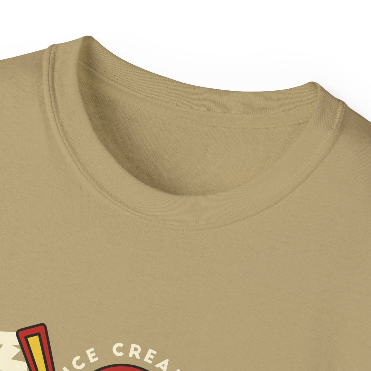 Mens Cartoon Ice Cream Tee