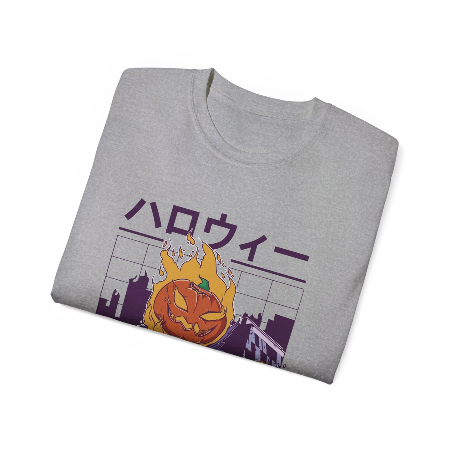 Womens Vaporwave Pumpkin T-Shirt