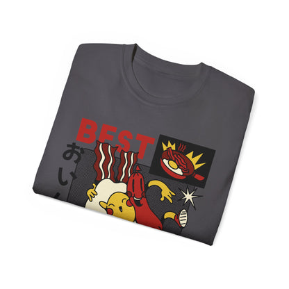 Womens Cartoon Bubble Tea Tee