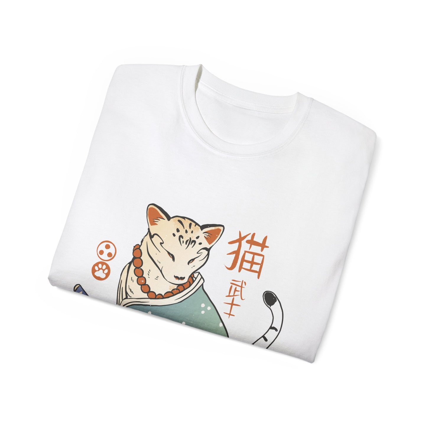 Mens Cat Samurai Tee 2