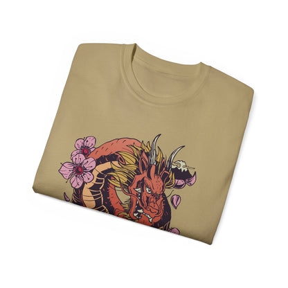 Mens Dragon Sakura Tee