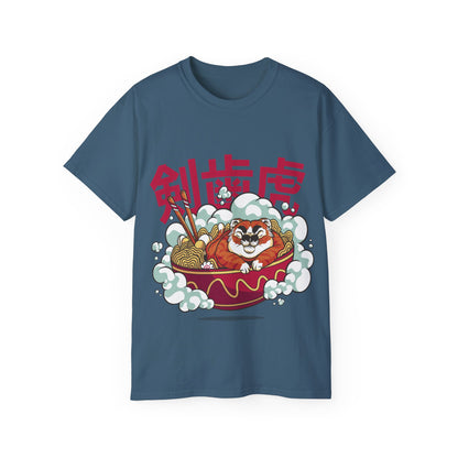 Womens Sleepy Tiger Ramen Tee