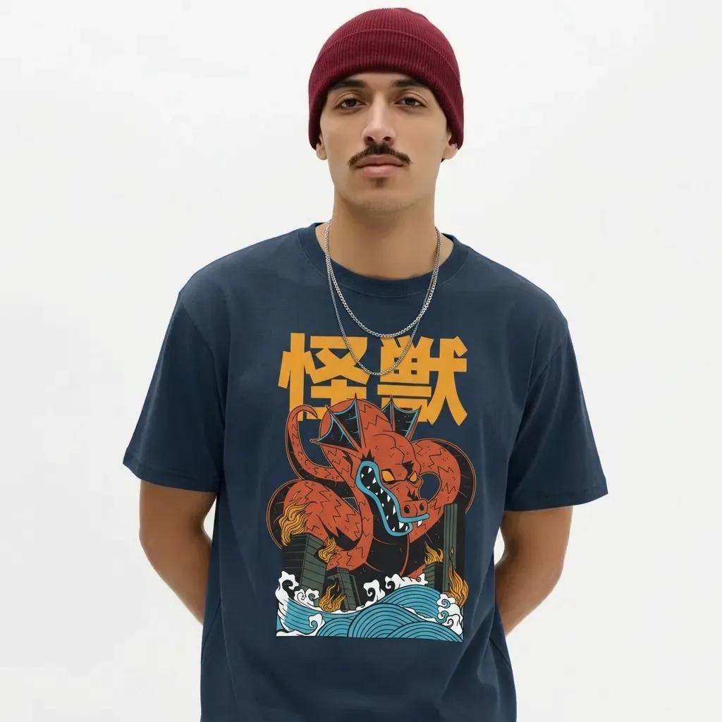 Mens Kaiju Dragon Tee