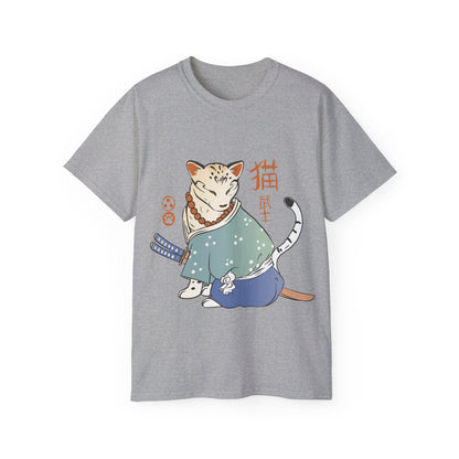 Mens Cat Samurai Tee 2