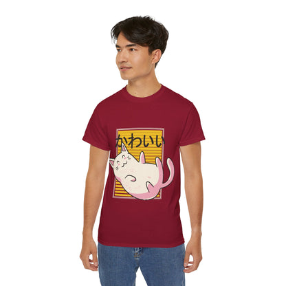 Mens Kawaii Cat Tee