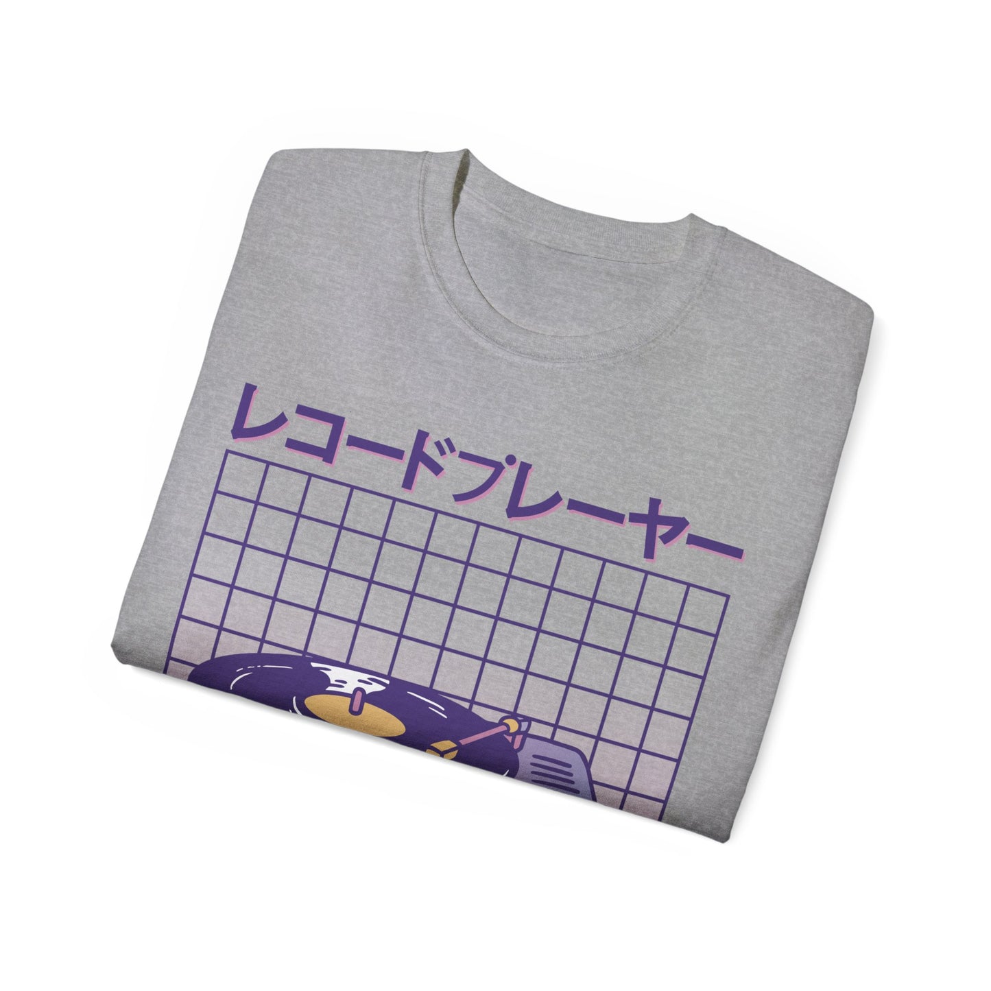 Mens Vaporwave Turntable Tee