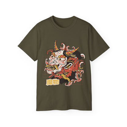 Womens Oni Skull Demon Tee