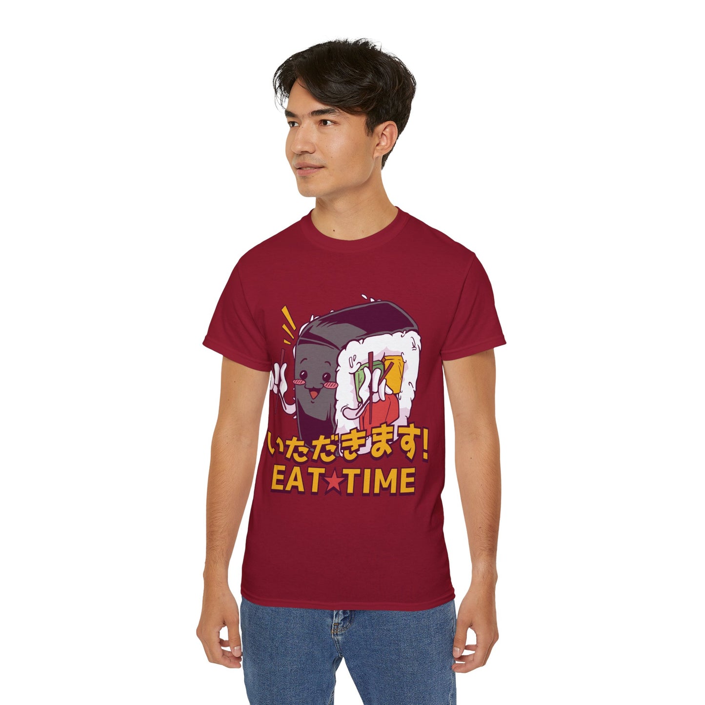 Mens Sushi Eat Time Tee