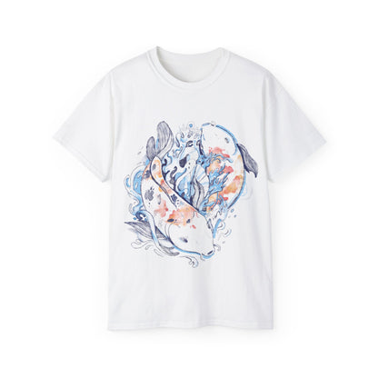 Mens Koi Watercolour Tee