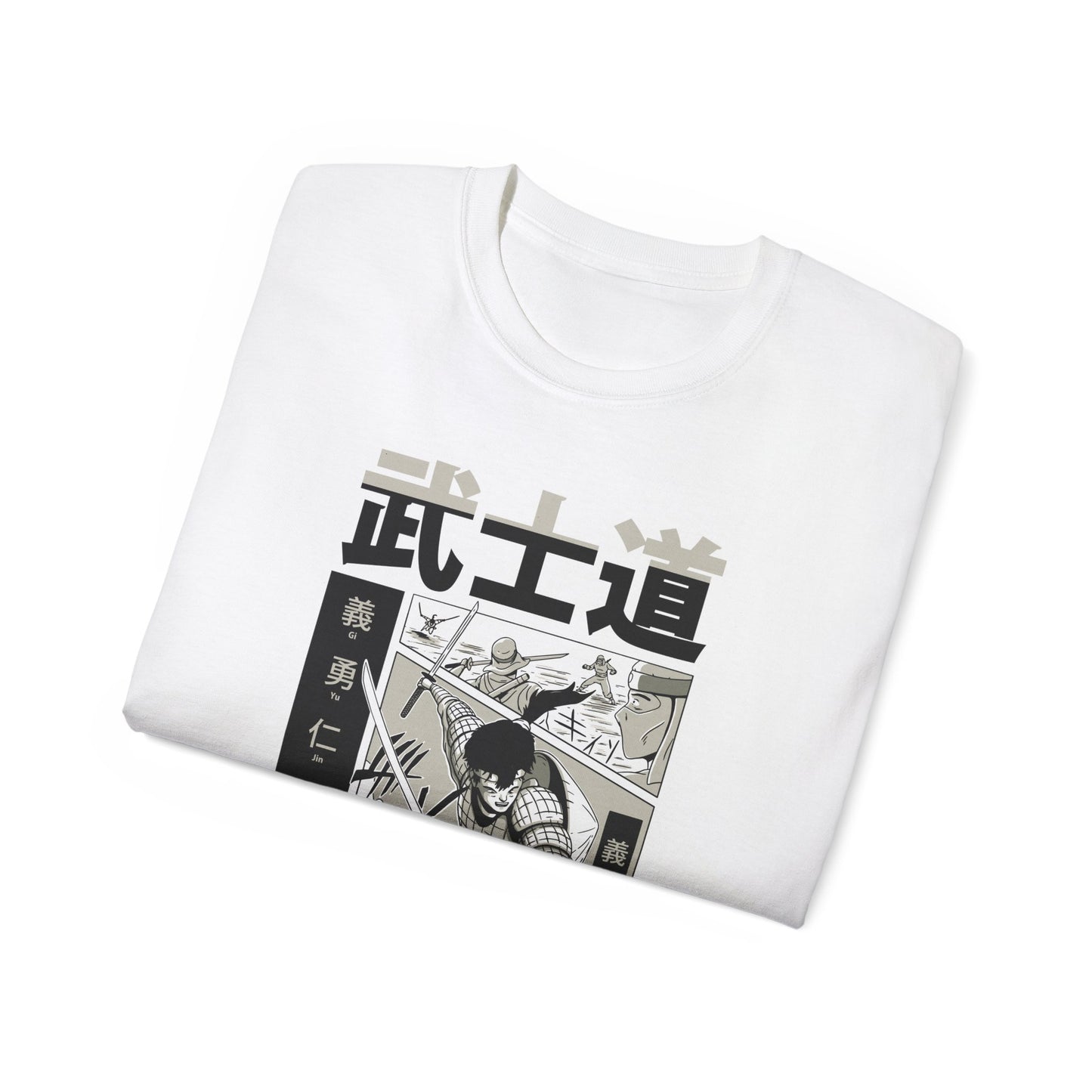 Mens Samurai Fighting Tee