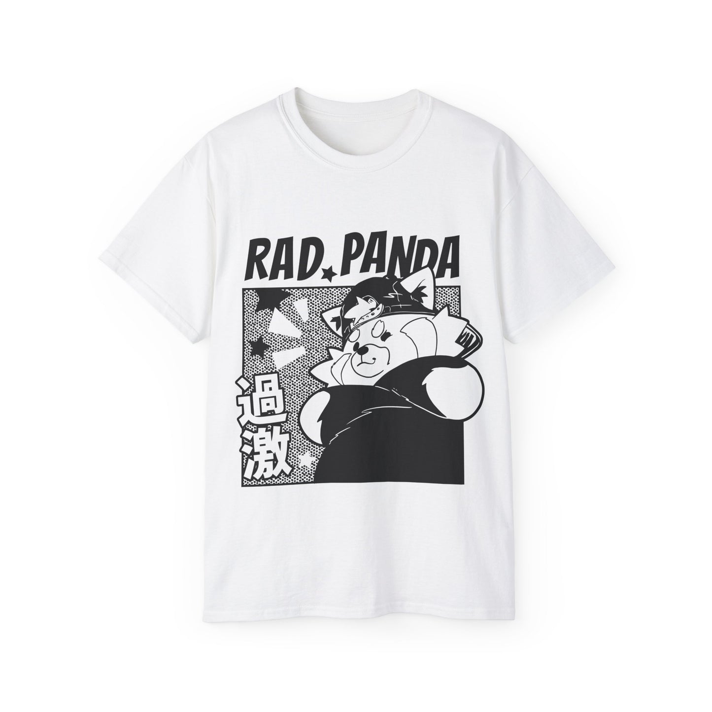 Mens Red Panda Comic Tee