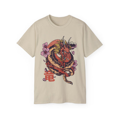 Mens Dragon Sakura Tee