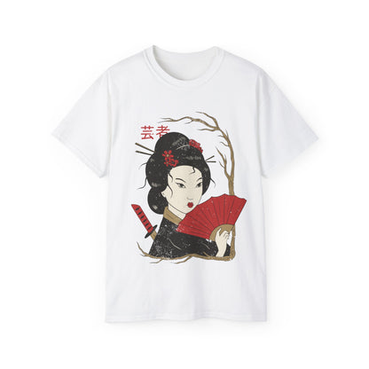 Mens Geisha Illustration Tee