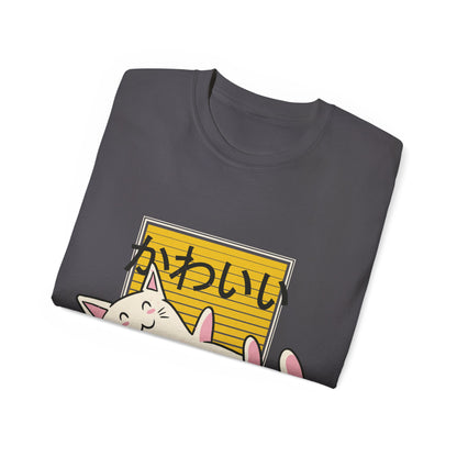 Mens Kawaii Cat Tee