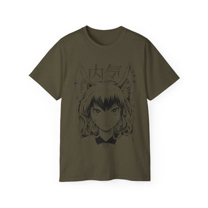 Womens Kitsune Girl T-Shirt