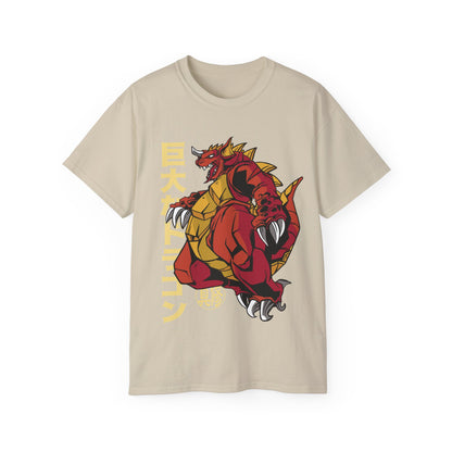 Mens Red Godzilla Tee